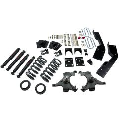 BELLTECH LOWERING KITS 1995-1999 Chevrolet Suburban (2WD) 4" or 5" F/7" R drop W/ Nitro Drop II Shocks