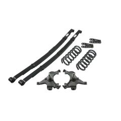 BELLTECH LOWERING KITS 1992-1998 Chevrolet Suburban (2WD, inc 3/4 Ton 6 Lug) 3" F/4" R drop W/O Shocks