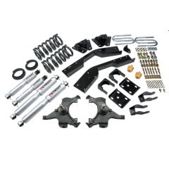 BELLTECH LOWERING KITS 1992-1994 Chevrolet Suburban (2WD, 3/4 Ton 6 Lug) 4" or 5" F/7" R drop W/ Street Performance Shocks