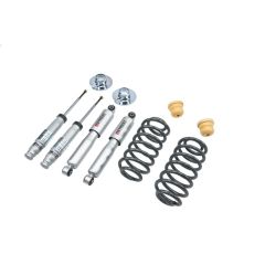 BELLTECH LOWERING KITS 2002-2009 Chevrolet Trailblazer/Envoy (2WD/4WD) +1" to -2" F/3" R drop, 03-06 Chevrolet SSR +1" to -2" F/2" R drop W/ Street Performance Shocks