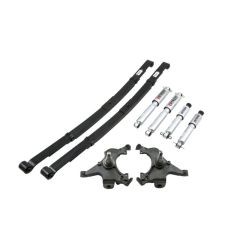 BELLTECH LOWERING KITS 1995-1999 Chevrolet Suburban (2WD, 3/4 Ton) 2" F/3" R drop W/ Street Performance Shocks