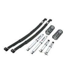 BELLTECH LOWERING KITS 1998-2003 Dodge Durango 2" F/2" R drop W/ Street Performance Shocks