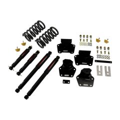 BELLTECH LOWERING KITS 1997-2004 Dodge Dakota (V6 only) 2" F/4" R drop W/ Nitro Drop II Shocks