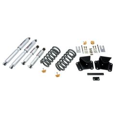 BELLTECH LOWERING KITS 1997-2004 Dodge R/T 1" F/2" R drop W/ Street Performance Shocks