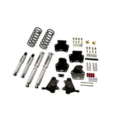 BELLTECH LOWERING KITS 1991-1996 Dodge Dakota (Std Cab, V8) 4" F/4" R drop W/ Street Performance Shocks