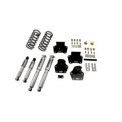 BELLTECH LOWERING KITS 1987-1996 Dodge Dakota (Std Cab, V8) 2" F/4" R drop W/ Street Performance Shocks