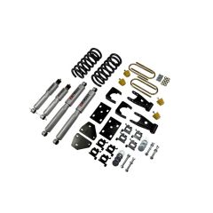 BELLTECH LOWERING KITS 2002-2005 Dodge Ram 1500 (Quad Cab) 2" F/5" R drop W/ Street Performance Shocks