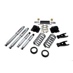 BELLTECH LOWERING KITS  1994-1999 Dodge Ram 1500 (Ext Cab, V8, Auto Trans Only) 2" or 3" F/4" R drop W/ Street Performance Shocks