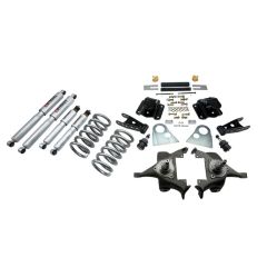 BELLTECH LOWERING KITS  1994-1999 Dodge Ram 1500 (Ext Cab, V8, Auto Trans Only) 3" F/4" R drop W/ Street Performance Shocks