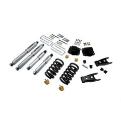 BELLTECH LOWERING KITS 1994-2002 Dodge Ram 3500 (V10 & Diesel) 3" F/4" R drop W/ Street Performance Shocks