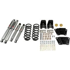 BELLTECH LOWERING KITS 1989-1997 Ford Ranger (Std Cab) 2" F/4" R drop W/ Street Performance Shocks