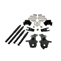 BELLTECH LOWERING KITS 1997-2003 Ford F-150 ((All Cabs), V8 only) 2" F/4" R drop W/ Nitro Drop II Shocks
