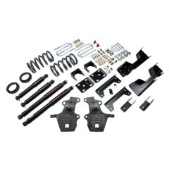 BELLTECH LOWERING KITS 1997-2003 Ford F-150 (Super Crew V8 only) 4" or 5" F/6" R drop W/ Nitro Drop II Shocks