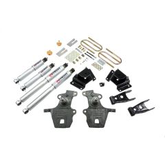 BELLTECH LOWERING KITS 1999-2004 Ford Lightning 97-03 Ford Harley Series 2" F/3" R drop W/ Street Performance Shocks