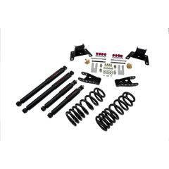 BELLTECH LOWERING KITS  1987-1996 Ford F-150 (Std Cab) 2" F/4" R drop W/ Nitro Drop II Shocks