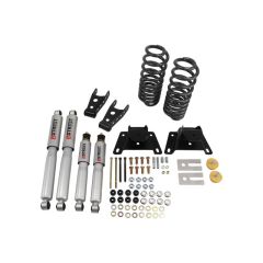 BELLTECH LOWERING KITS 1987-1996 Ford F-150 (Std Cab) 2" F/4" R drop W/ Street Performance Shocks