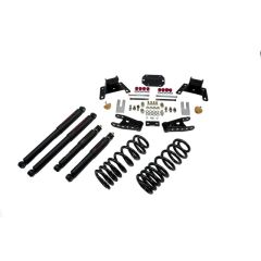 BELLTECH LOWERING KITS 1987-1996 Ford F-150 (Ext Cab) 2" F/4" R drop W/ Nitro Drop II Shocks