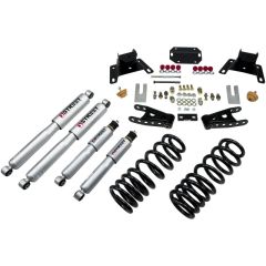 BELLTECH LOWERING KITS 1987-1996 Ford F-150 (Ext Cab) 2" F/4" R drop W/ Street Performance Shocks