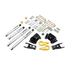 BELLTECH LOWERING KITS 1997-2003 Ford F-150 ((All Cabs), 4WD) 1" or 3" F/3" R drop W/ Street Performance Shocks