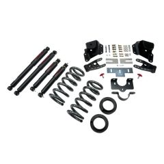 BELLTECH LOWERING KITS 1999-2006 Chevrolet Silverado/Sierra (Ext Cab) 2" or 3" F/3" R drop W/ Nitro Drop II Shocks