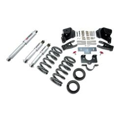 BELLTECH LOWERING KITS 1999-2006 Chevrolet Silverado/Sierra (Ext Cab) 2" or 3" F/3" R drop W/ Street Performance Shocks