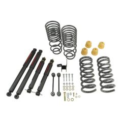 BELLTECH LOWERING KITS 2009-2018 Dodge Ram 1500 (Std Cab) 2" F/4" R drop W/ Nitro Drop II Shocks