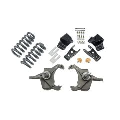 BELLTECH LOWERING KITS 1975-1991 Chevrolet Silverado C30 1 Ton (Crew Cab & Dually Only) 4" F/4" R drop W/O Shocks