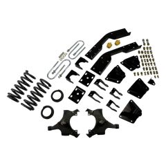 BELLTECH LOWERING KITS 1995-1999 Chevrolet Suburban C2500 (6 Lug) 2" to 5" F/ 7" R drop W/O Shocks