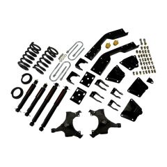 BELLTECH LOWERING KITS 1995-1999 Chevrolet Suburban C2500 (6 Lug) 2" to 5" F/ 7" R drop W/ Nitro Drop II Shocks