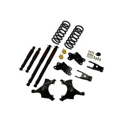BELLTECH LOWERING KITS 1988-1991 Chevrolet Silverado/Sierra C1500 (Std Cab) 3" F/4" R drop W/ Nitro Drop II Shocks