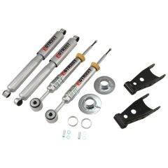 BELLTECH LOWERING KITS  2009-2013 Ford F-150 (All Cabs) 4wd +2" to -2" F/2" R drop W/ Street Performance Shocks