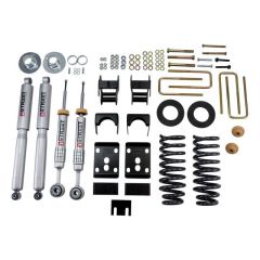 BELLTECH LOWERING KITS 2009-2013 Ford F-150 Std Cab Short Bed 2" or 3" F/4" R drop W/ Street Performance Shocks