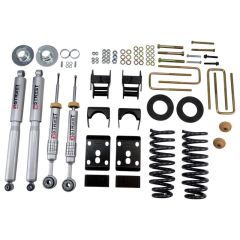 BELLTECH LOWERING KITS 2009-2013 Ford F-150 Ext Cab Short Bed 2" or 3" F/4" R drop W/ Street Performance Shocks