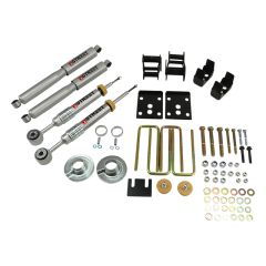 BELLTECH LOWERING KITS 2009-2013 Ford F-150 Std. Cab 2wd Short Bed +1" to -3" F/4" R drop W/ Street Performance Shocks