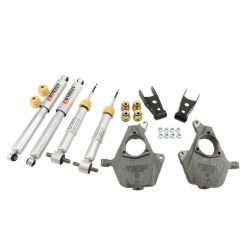 BELLTECH LOWERING KITS 2014-2015 Chevrolet Silverado/Sierra (All Cabs) 2wd 2" F/2" or 3" R Drop W/ Street Performance Shocks
