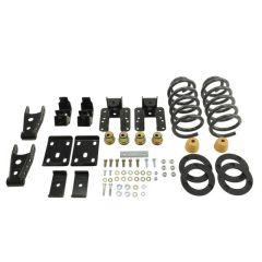 BELLTECH LOWERING KITS 2014-2017 Chevrolet Silverado/Sierra (Std Cab) 2wd 1" or 2" F/4" R Drop W/O Shocks