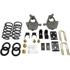 BELLTECH LOWERING KITS 2014-2015 Chevrolet Silverado/Sierra (Std Cab) 2wd 3" or 4" F/7" R Drop W/O Shocks