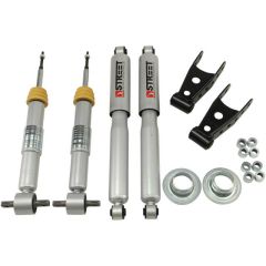 BELLTECH LOWERING KITS 2014-2018 Chevrolet Silverado/Sierra (All Cabs) 2wd +1" to -2" F/2" or 3" R Drop W/ Street Performance Shocks