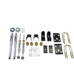 BELLTECH LOWERING KITS 2014-2015 Chevrolet Silverado/Sierra (Std Cab) 2wd 3"or 4" F/ 7" R w/ Street Performance Shocks