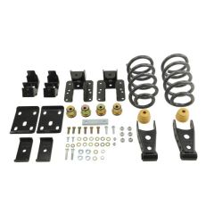 BELLTECH LOWERING KITS 2014-2017 Chevrolet Silverado/Sierra (Ext. & Crew Cab) 2wd 1" or 2" F/4" R Drop W/O Shocks
