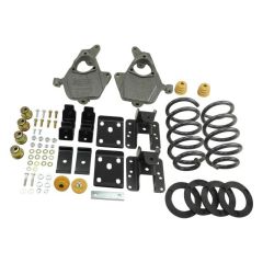 BELLTECH LOWERING KITS 2014-2015 Chevrolet Silverado/Sierra (Ext. & Crew Cab) 2wd 3" or 4" F/5" or 6" R Drop W/O Shocks